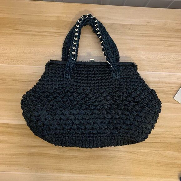 ADORIA ITALY STRAW PURSE - Picture 11 of 13